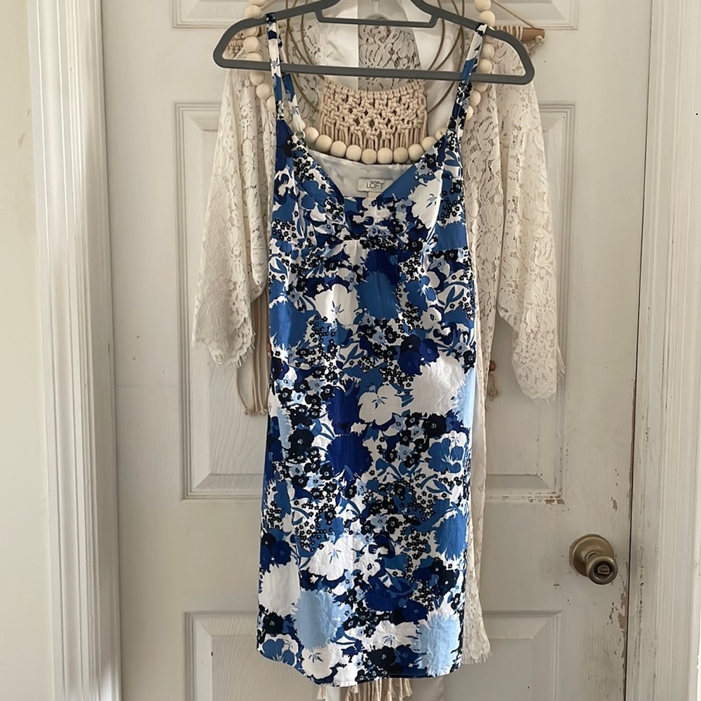 Loft floral dress- 6